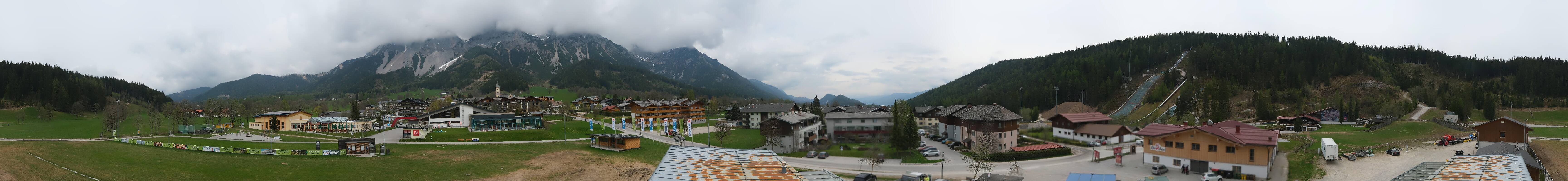 Archiv Foto Webcam Ramsau Skistadion