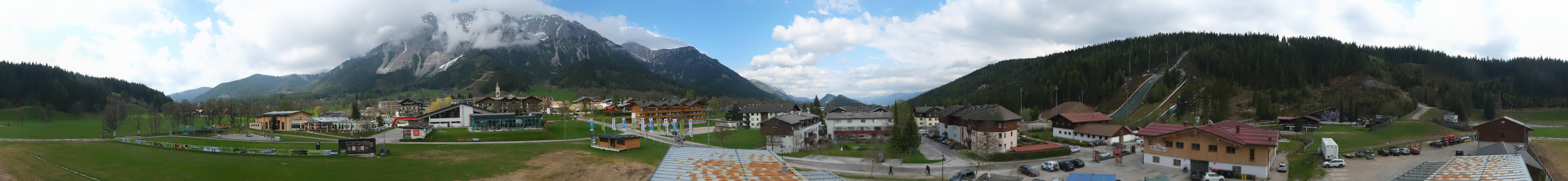 Archiv Foto Webcam Ramsau Skistadion