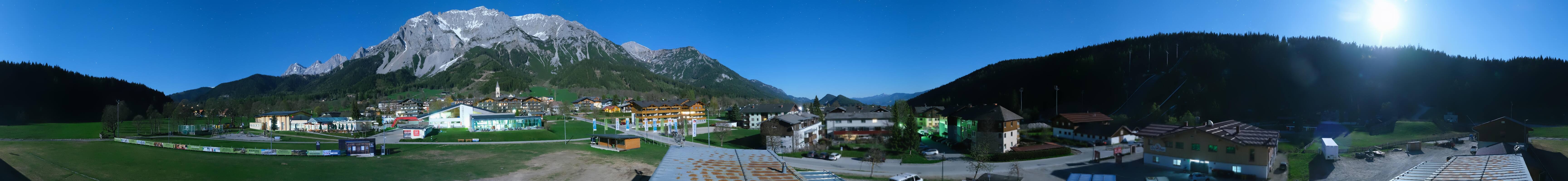 Archiv Foto Webcam Ramsau Skistadion