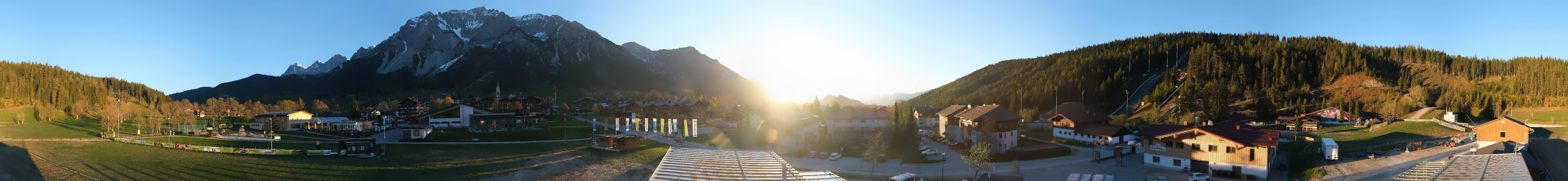 Archiv Foto Webcam Ramsau Skistadion