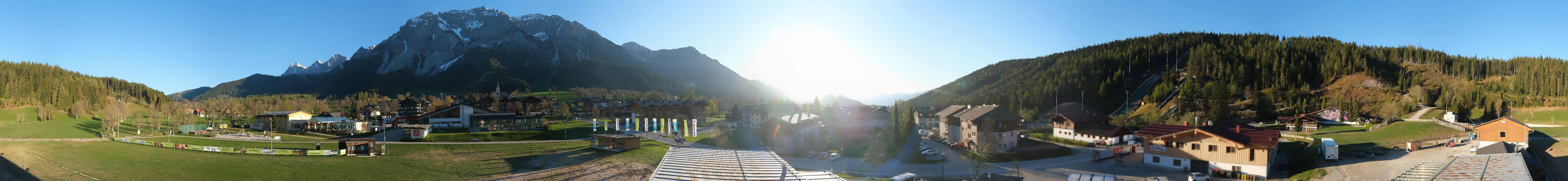Archiv Foto Webcam Ramsau Skistadion