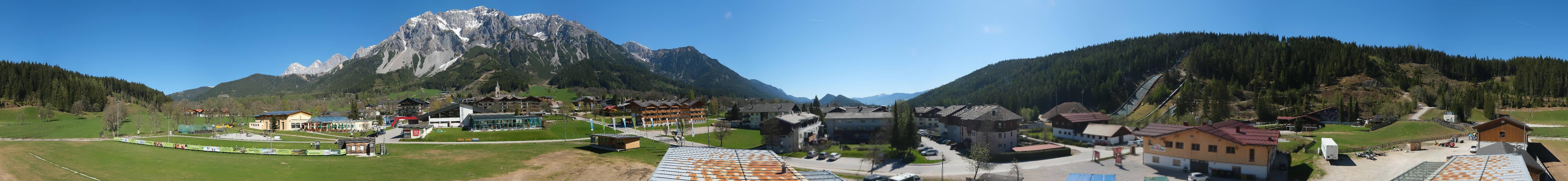 Archiv Foto Webcam Ramsau Skistadion