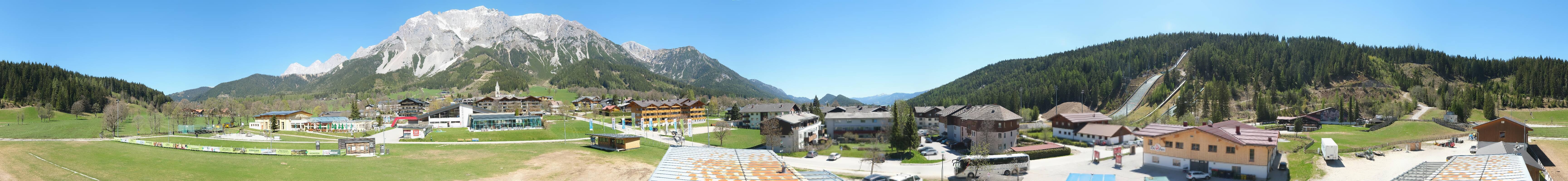 Archiv Foto Webcam Ramsau Skistadion