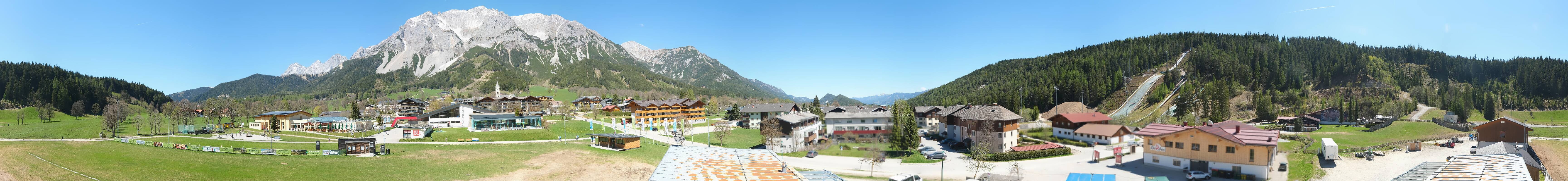 Archiv Foto Webcam Ramsau Skistadion