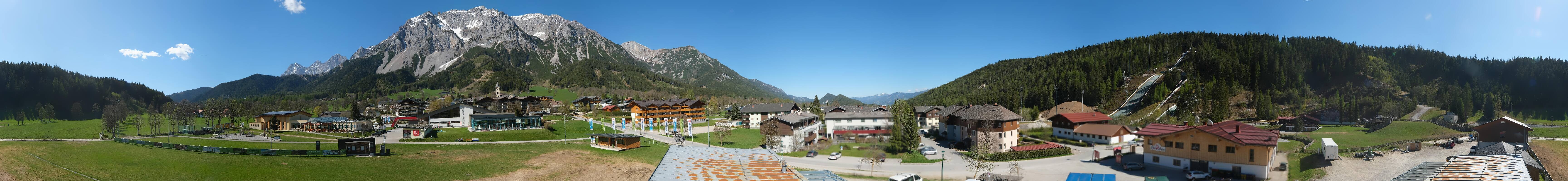 Archiv Foto Webcam Ramsau Skistadion