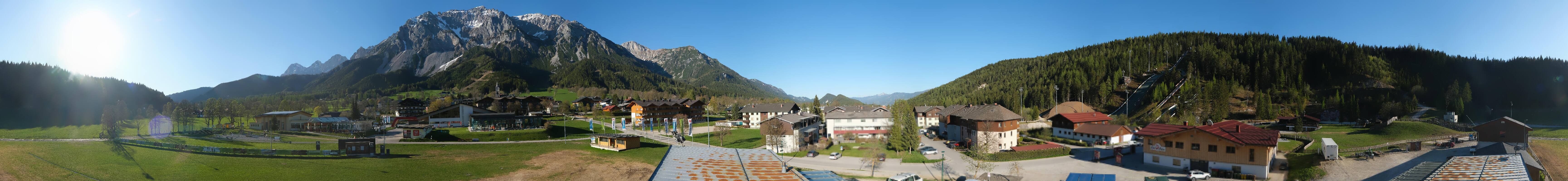 Archiv Foto Webcam Ramsau Skistadion