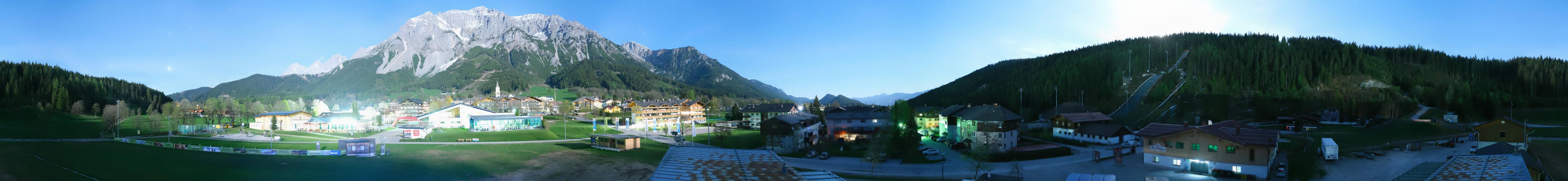 Archiv Foto Webcam Ramsau Skistadion