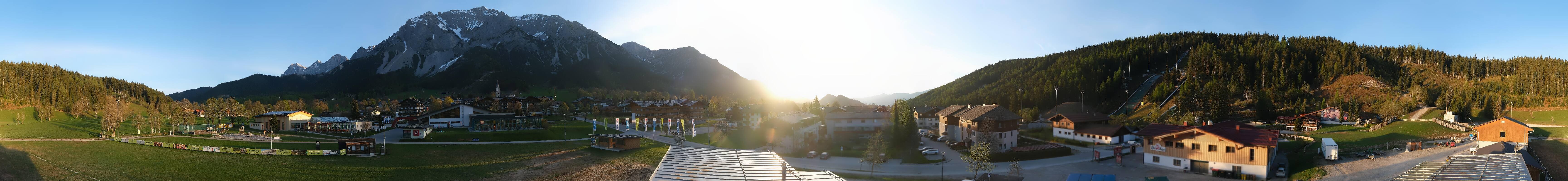 Archiv Foto Webcam Ramsau Skistadion