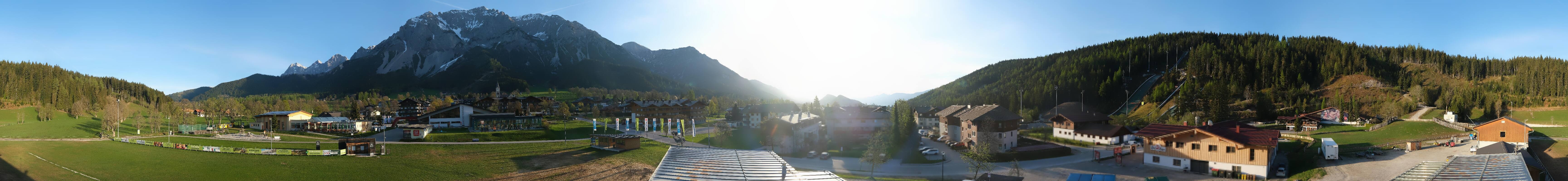 Archiv Foto Webcam Ramsau Skistadion