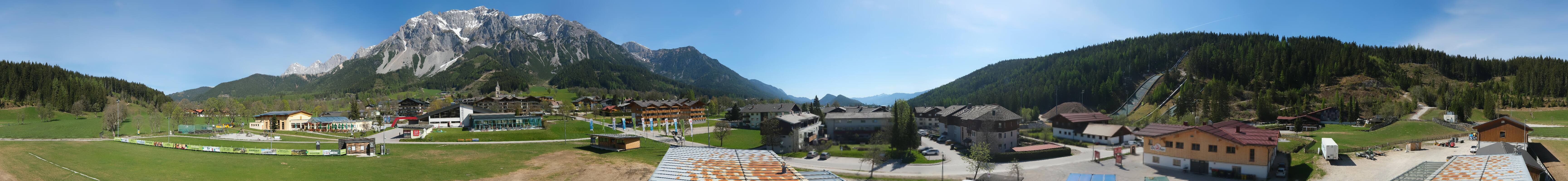 Archiv Foto Webcam Ramsau Skistadion