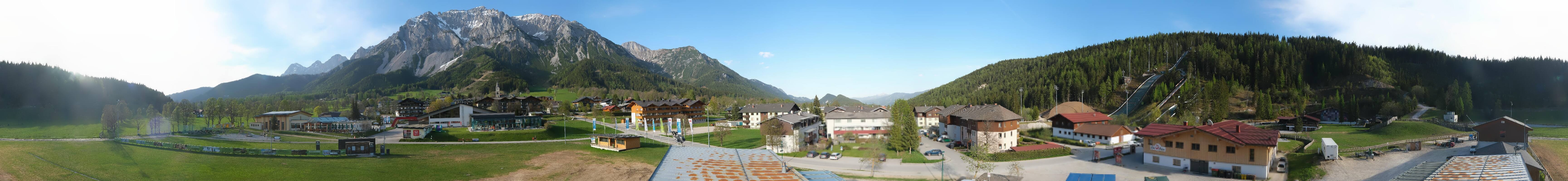 Archiv Foto Webcam Ramsau Skistadion