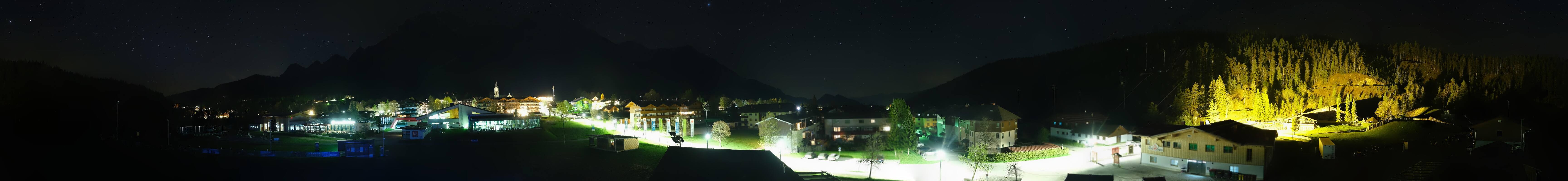 Archived image Webcam Panoramic view Ramsau ski stadium