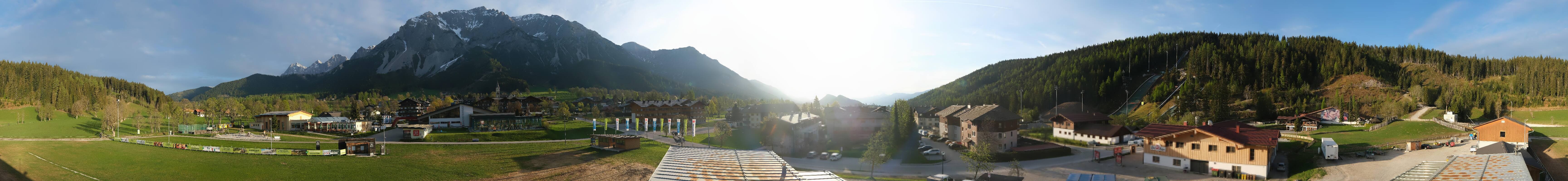 Archiv Foto Webcam Ramsau Skistadion