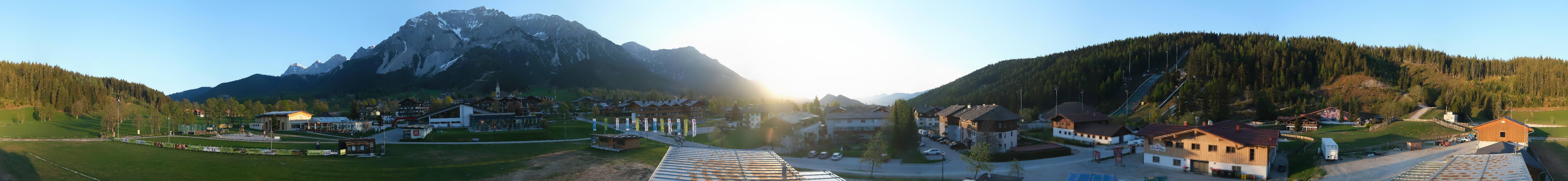 Archiv Foto Webcam Ramsau Skistadion