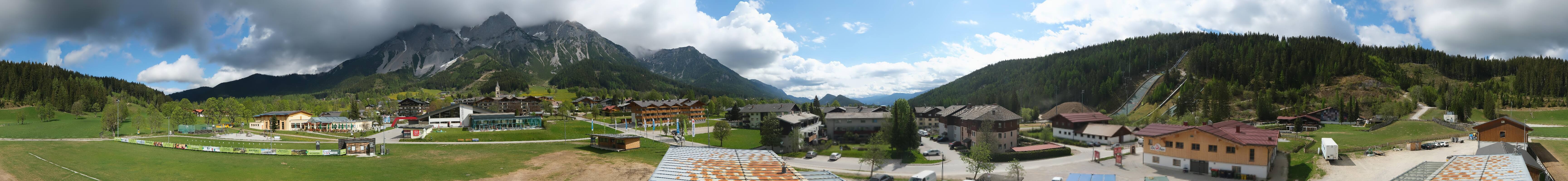 Archiv Foto Webcam Ramsau Skistadion