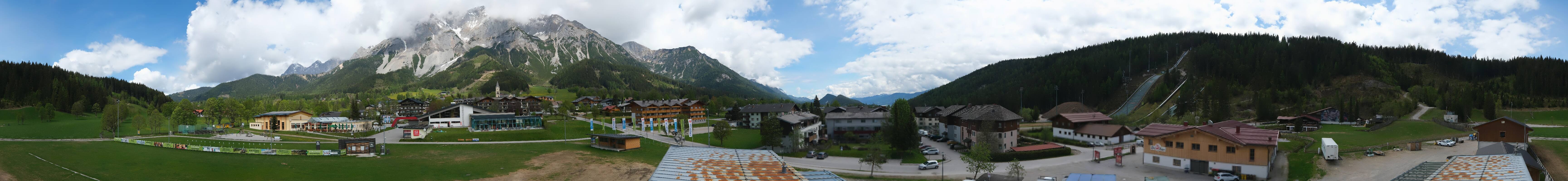 Archiv Foto Webcam Ramsau Skistadion