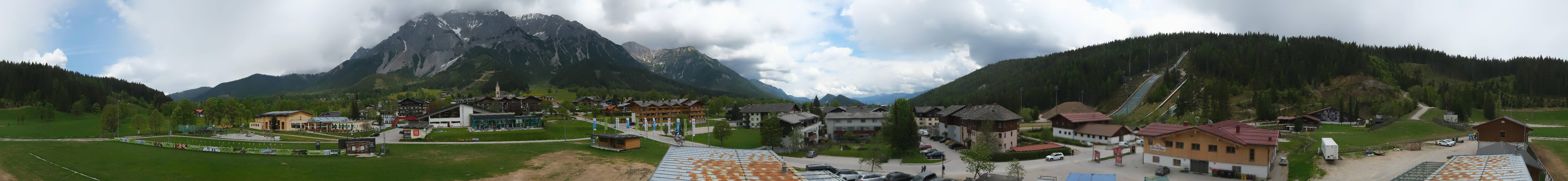 Archiv Foto Webcam Ramsau Skistadion