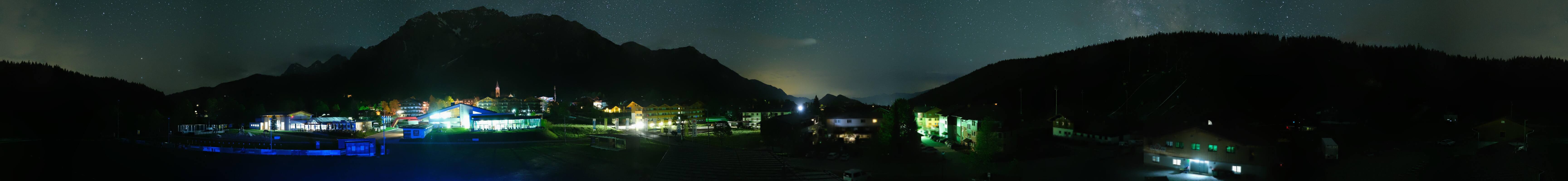 Archived image Webcam Panoramic view Ramsau ski stadium