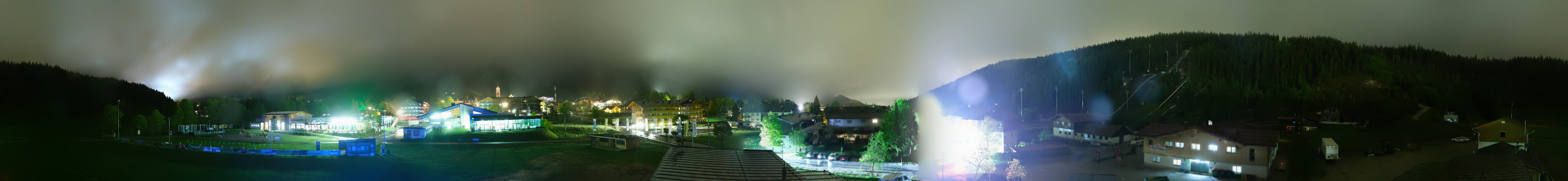 Archived image Webcam Panoramic view Ramsau ski stadium