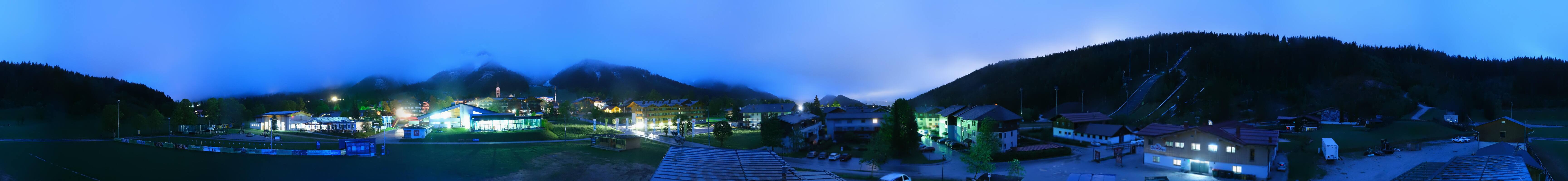 Archived image Webcam Panoramic view Ramsau ski stadium