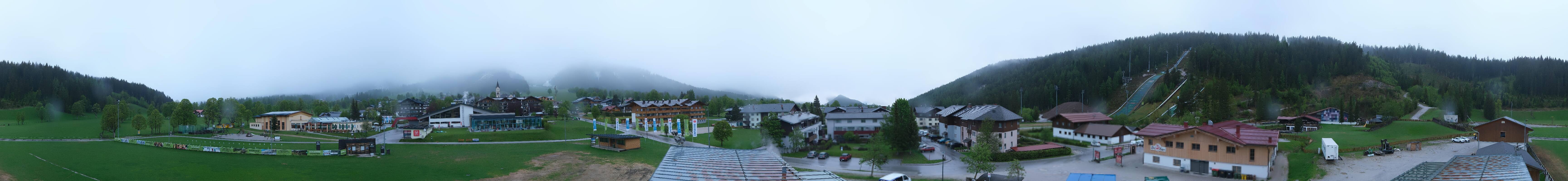 Archived image Webcam Panoramic view Ramsau ski stadium