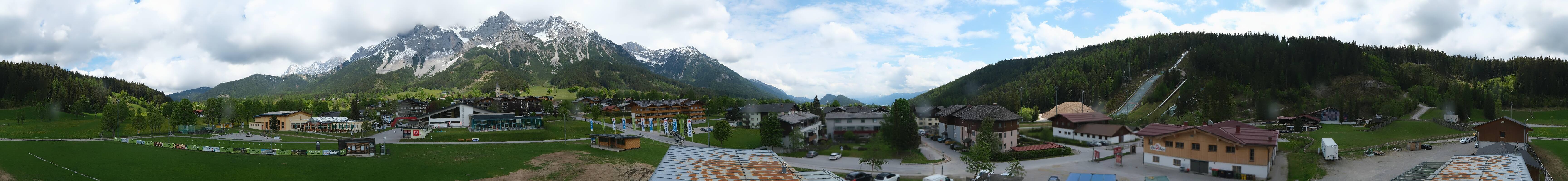 Archiv Foto Webcam Ramsau Skistadion