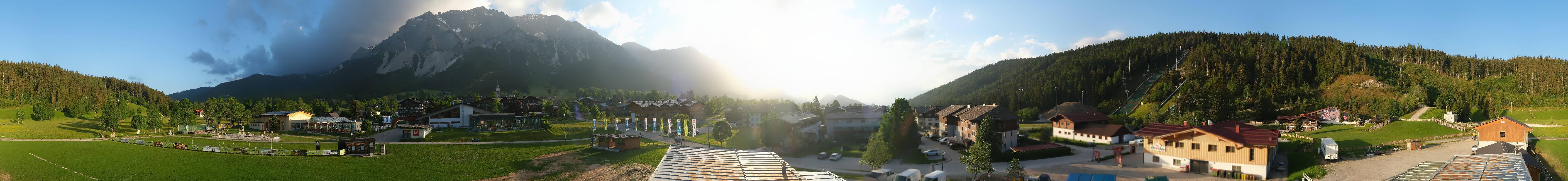 Archiv Foto Webcam Ramsau Skistadion