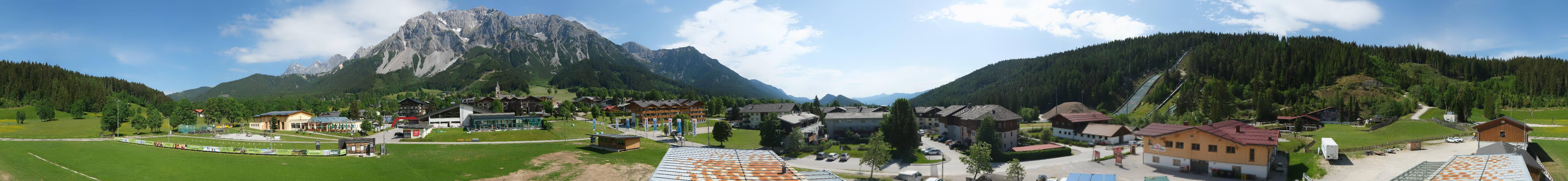 Archiv Foto Webcam Ramsau Skistadion
