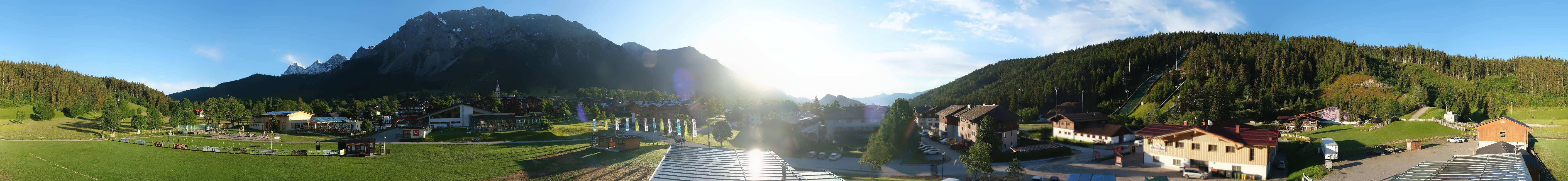 Archiv Foto Webcam Ramsau Skistadion