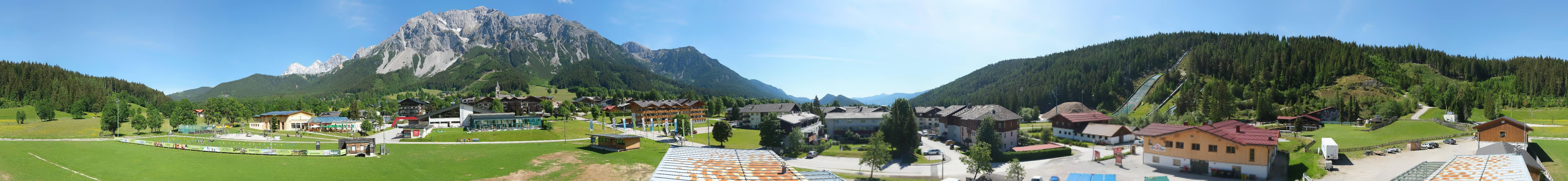 Archiv Foto Webcam Ramsau Skistadion