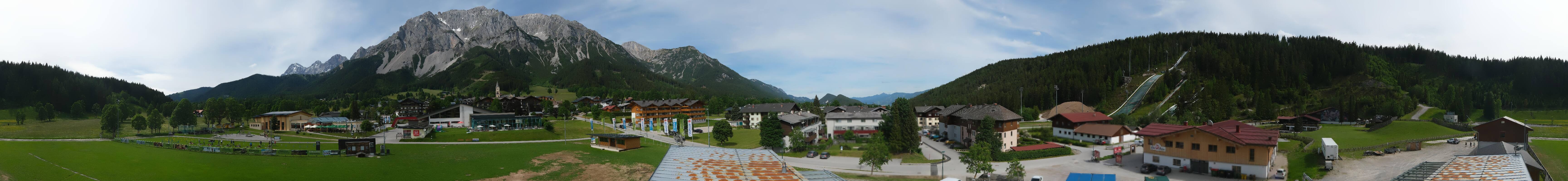 Archiv Foto Webcam Ramsau Skistadion