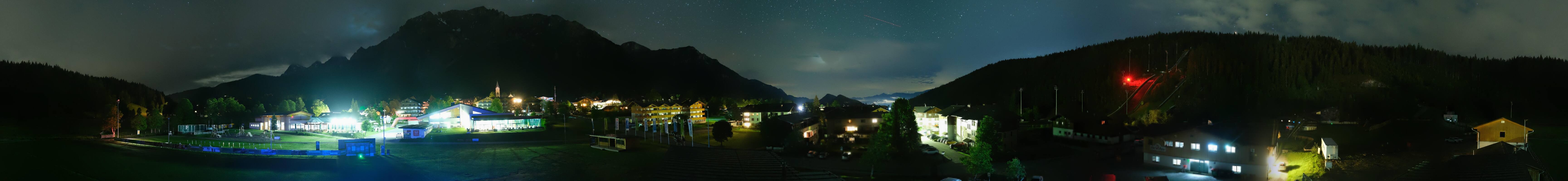 Archived image Webcam Panoramic view Ramsau ski stadium