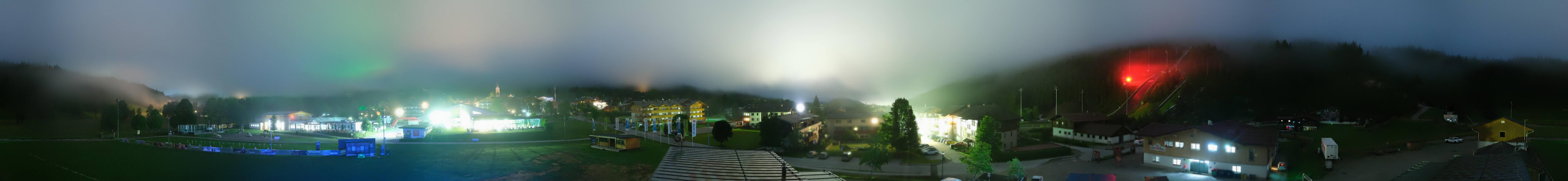 Archived image Webcam Panoramic view Ramsau ski stadium