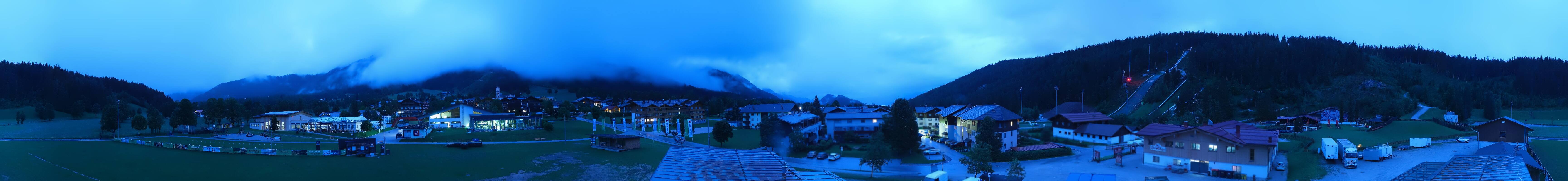 Archived image Webcam Panoramic view Ramsau ski stadium