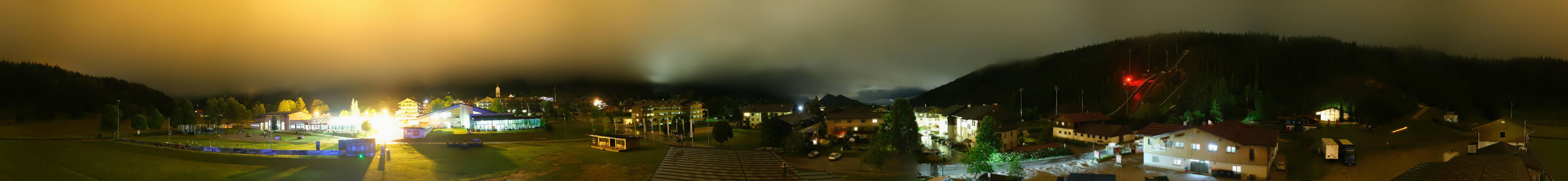 Archived image Webcam Panoramic view Ramsau ski stadium