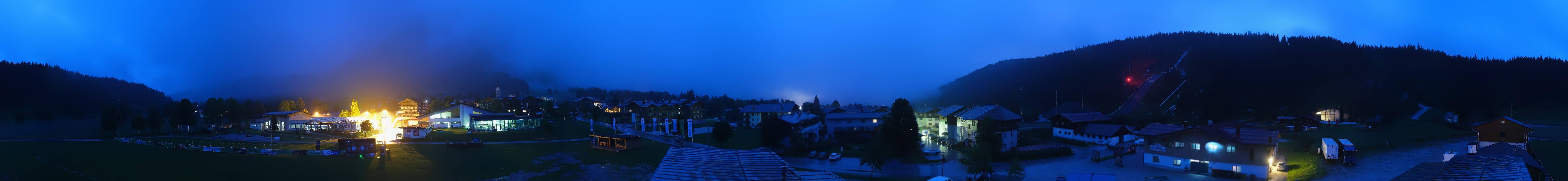 Archived image Webcam Panoramic view Ramsau ski stadium