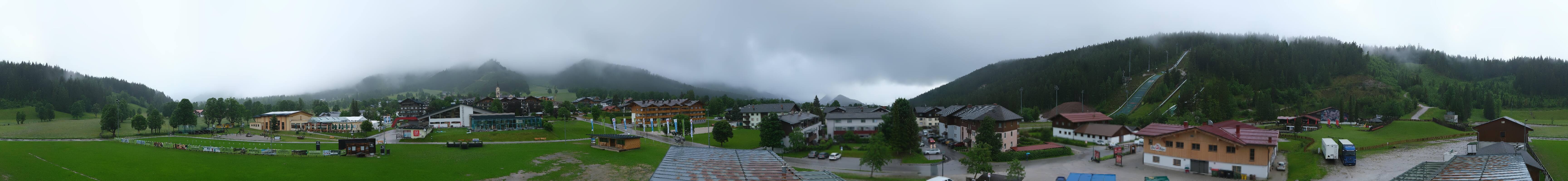 Archived image Webcam Panoramic view Ramsau ski stadium