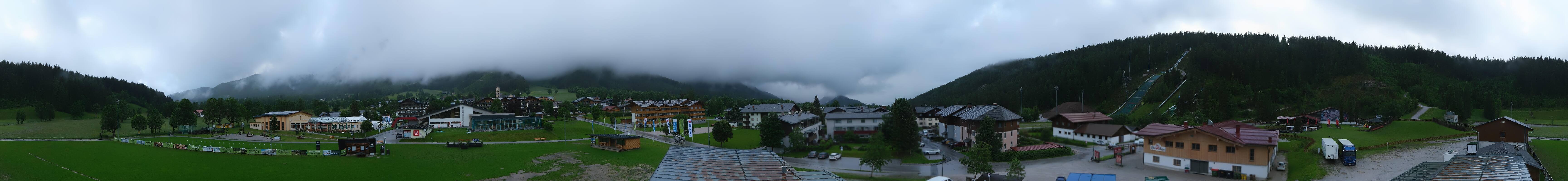 Archived image Webcam Panoramic view Ramsau ski stadium