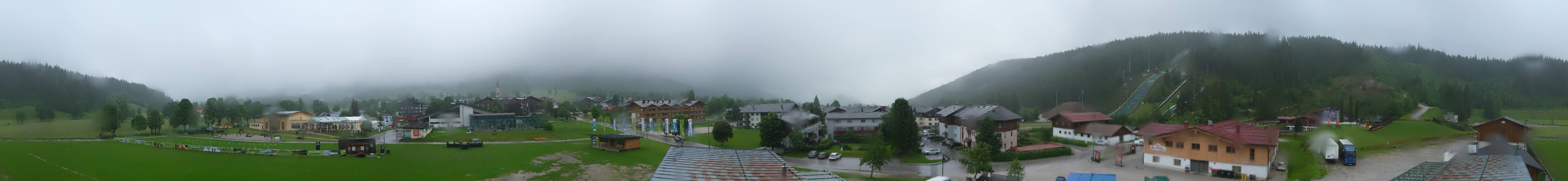 Archived image Webcam Panoramic view Ramsau ski stadium