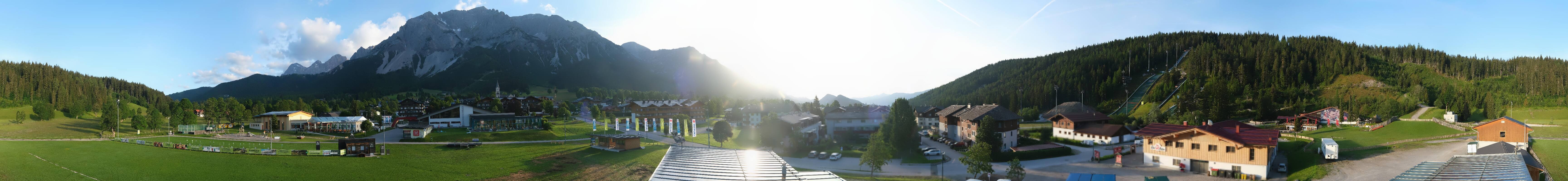 Archiv Foto Webcam Ramsau Skistadion