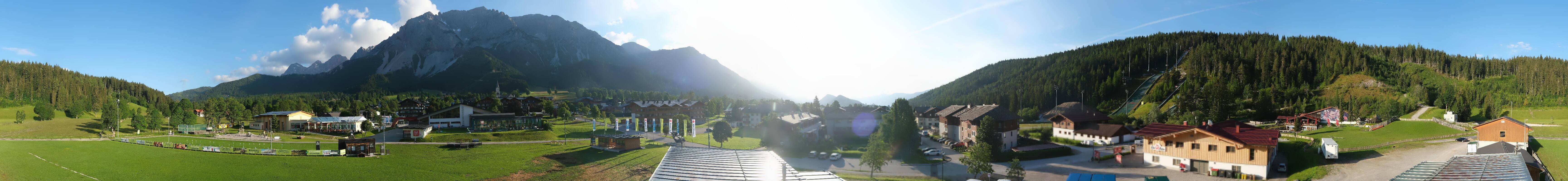 Archiv Foto Webcam Ramsau Skistadion