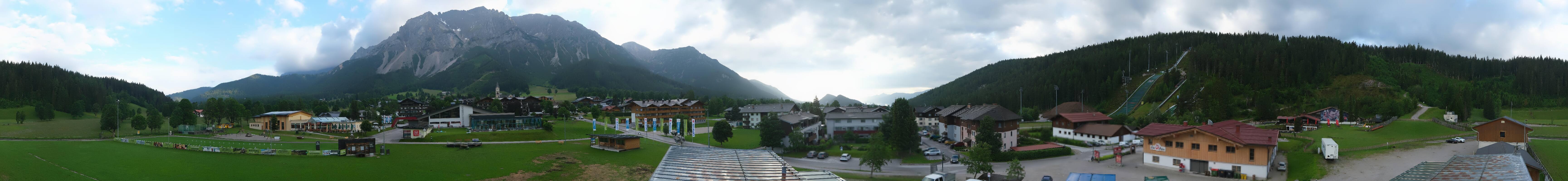 Archived image Webcam Panoramic view Ramsau ski stadium