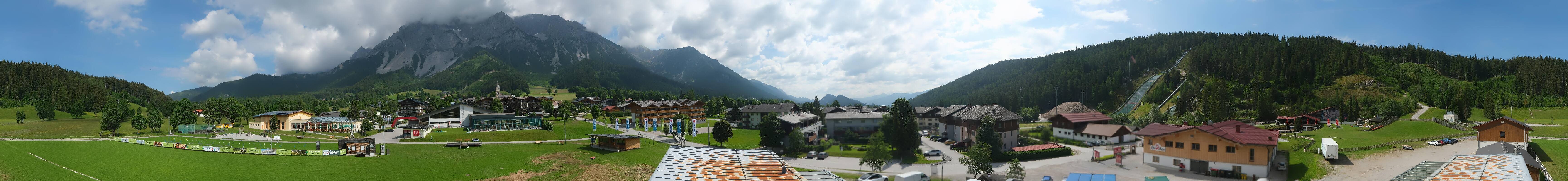 Archiv Foto Webcam Ramsau Skistadion