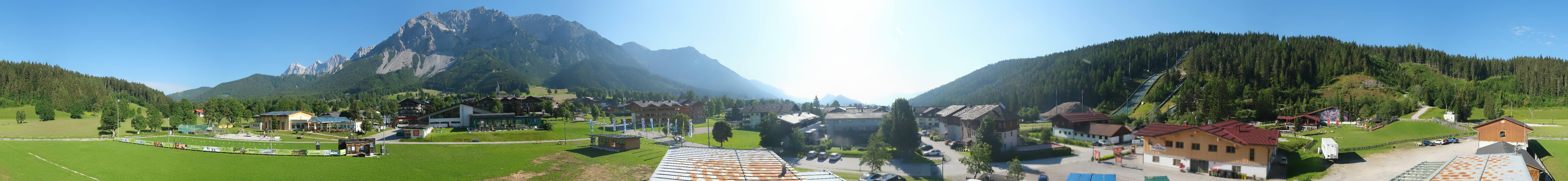 Archiv Foto Webcam Ramsau Skistadion