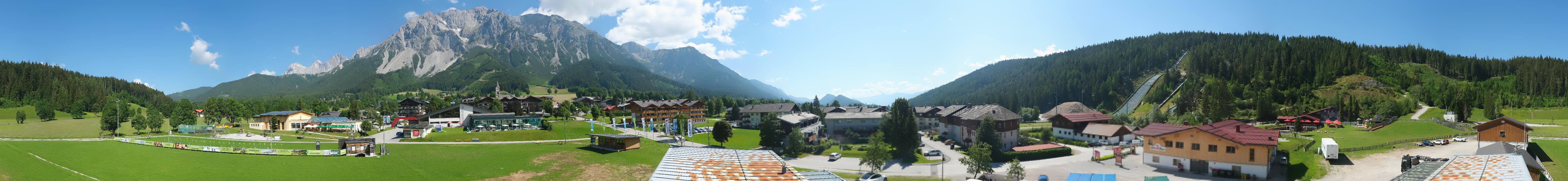Archiv Foto Webcam Ramsau Skistadion