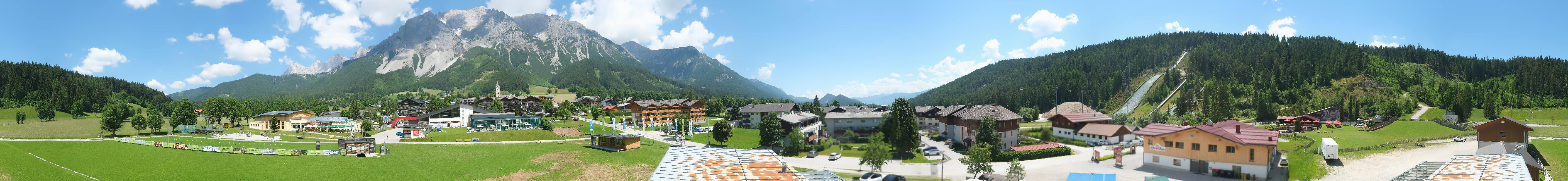 Archiv Foto Webcam Ramsau Skistadion