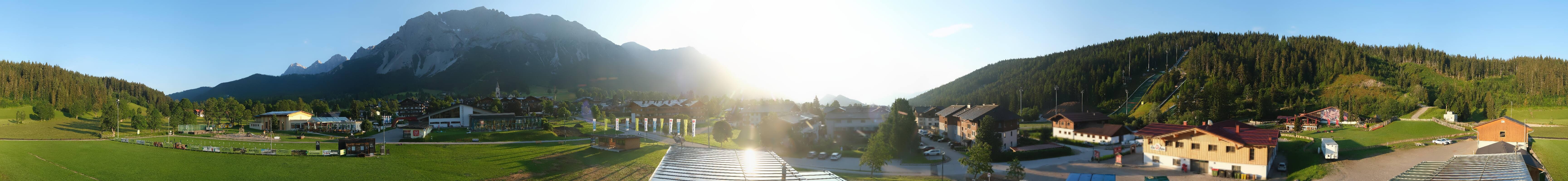 Archiv Foto Webcam Ramsau Skistadion