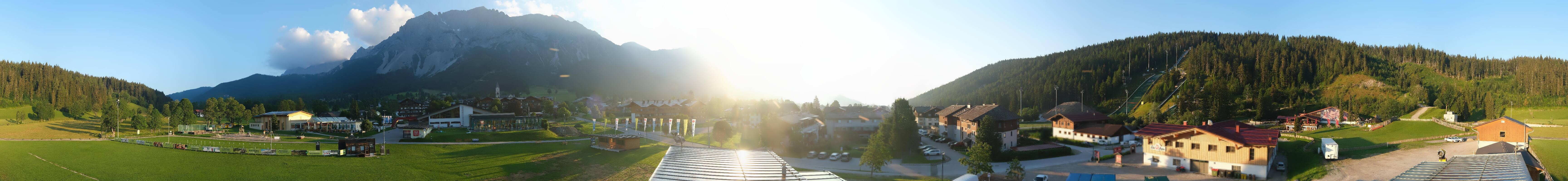 Archiv Foto Webcam Ramsau Skistadion