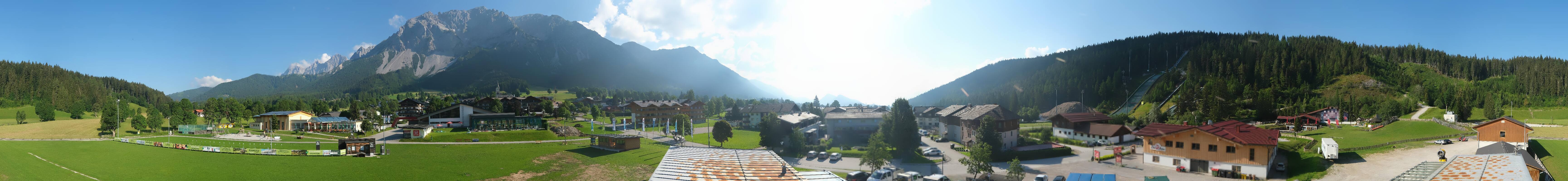 Archiv Foto Webcam Ramsau Skistadion