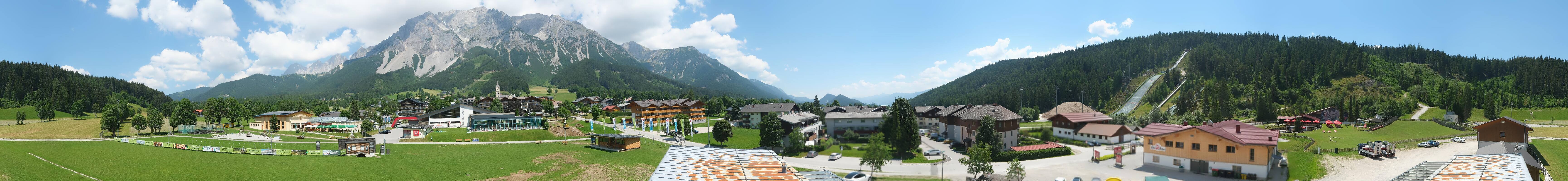 Archiv Foto Webcam Ramsau Skistadion